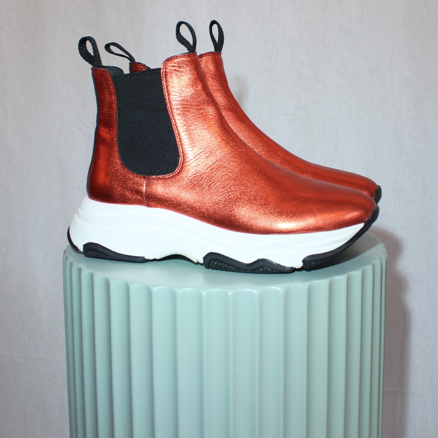 Poppy Chelsea Boot - Orange